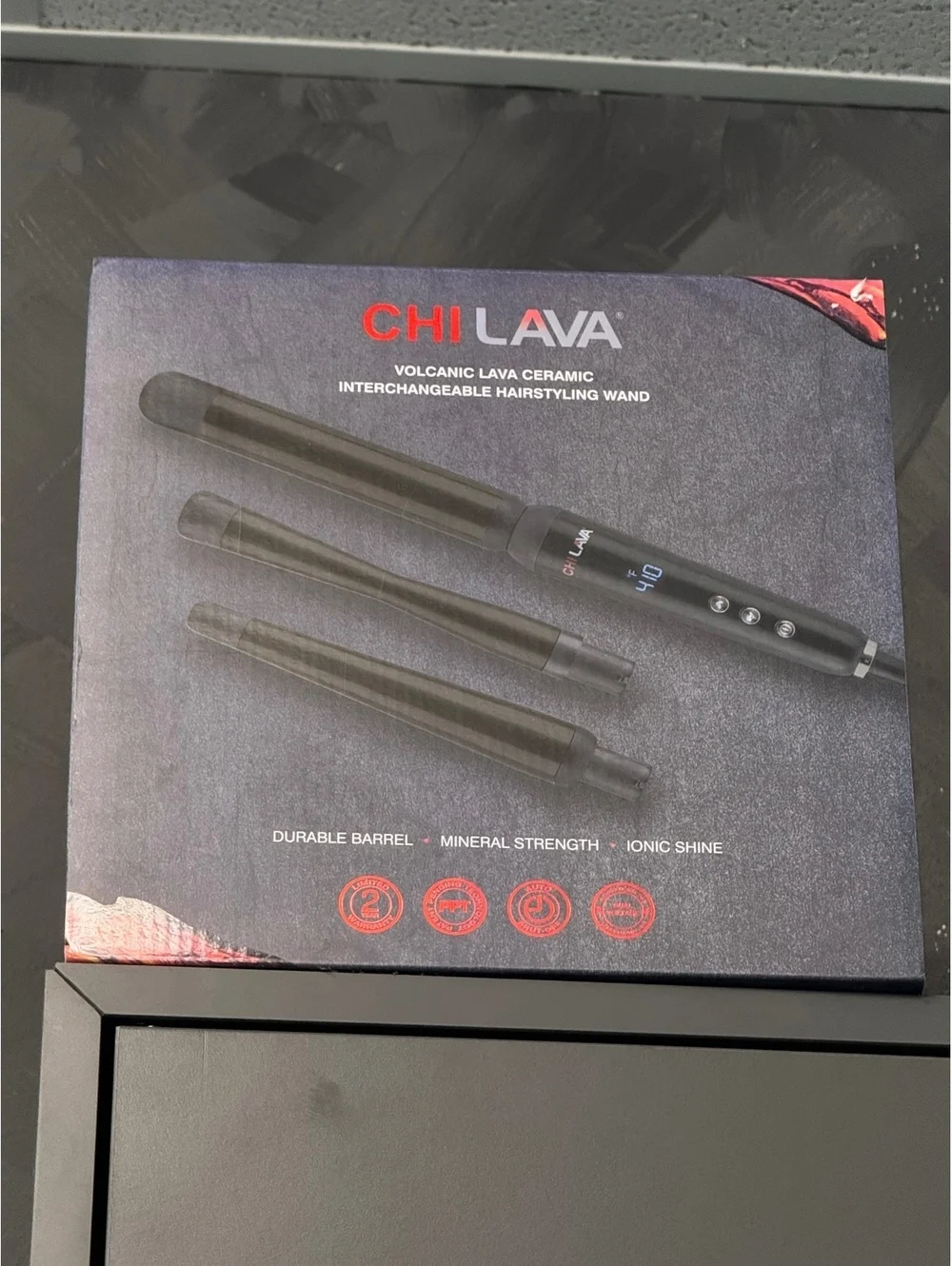 CHI Lava Volcanic Lava Ceramic Interchangeable Hairstyling Wand